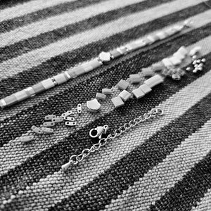 Bracelet Tila & feuille de Ginko