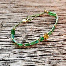 Charger l&#39;image dans la galerie, Bracelet Tila &amp; feuille de Ginko