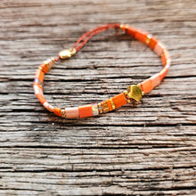 Charger l&#39;image dans la galerie, Bracelet Tila &amp; feuille de Ginko