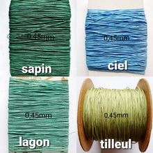 Charger l&#39;image dans la galerie, Paracorde ultra fine 0,45mm x1mètre