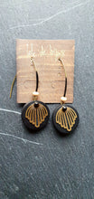 Charger l&#39;image dans la galerie, Boucles d&#39;oreilles longue Art Déco